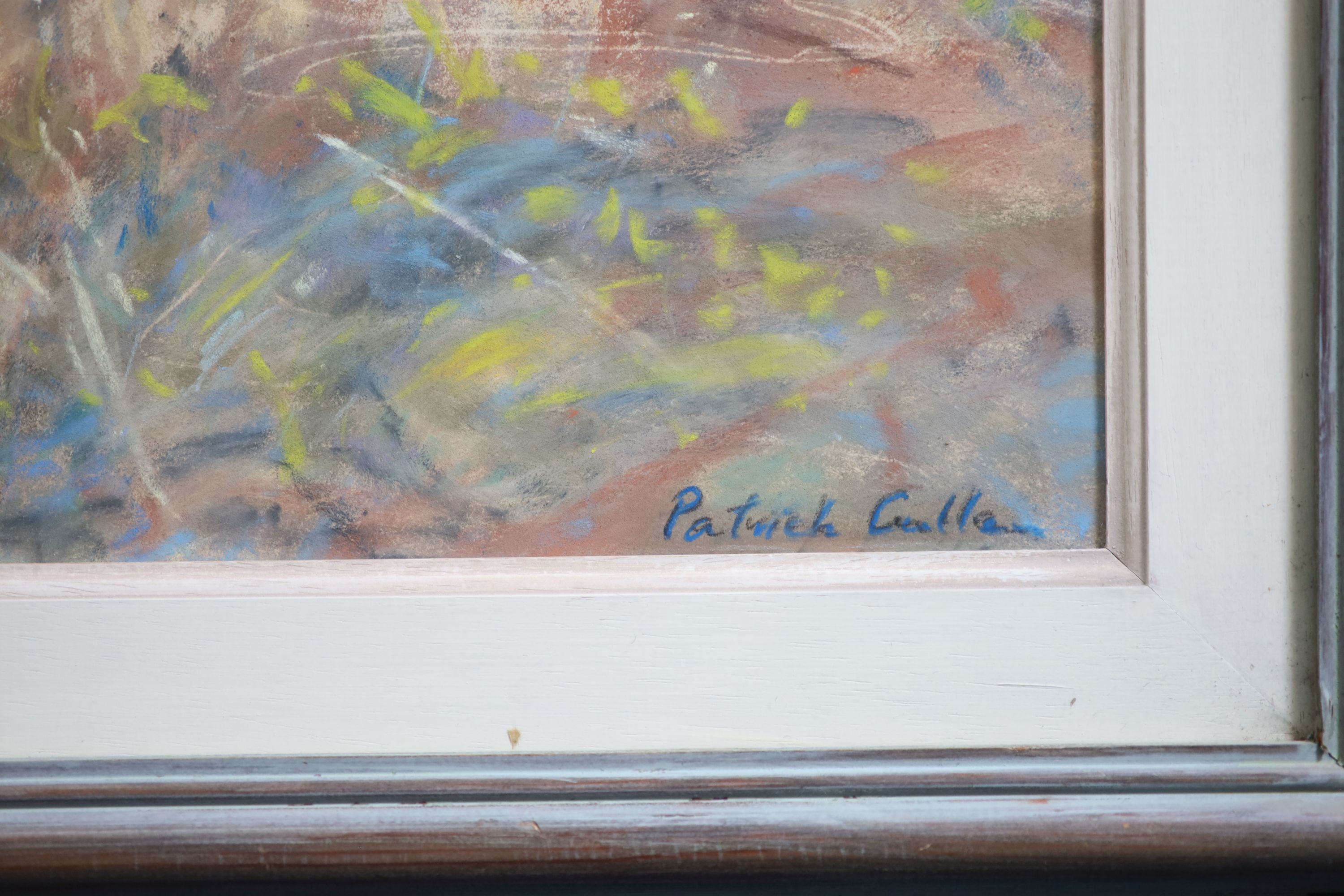 Patrick Cullen (Contemporary), Orchard, Grats (Languedoc), Pastel, 46 x 61cm.